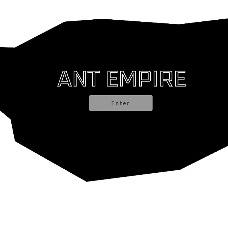 Snapshot of Ant Empire's landing page